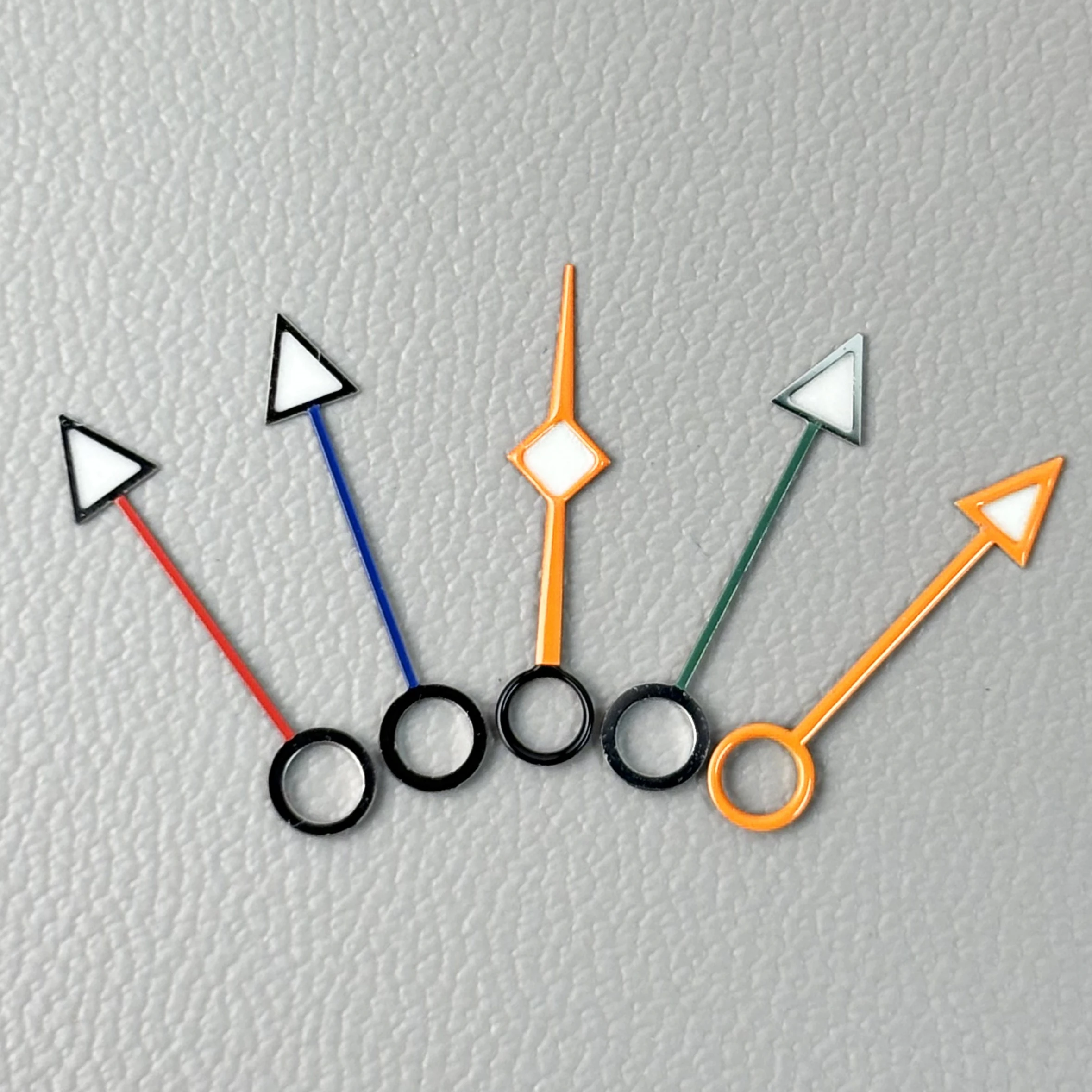 Men's Luminous blue hands NH34 GMT Wristwatch 4Pins Pointers Watch Accessories Replacement Parts for NH34 Automatic Movement