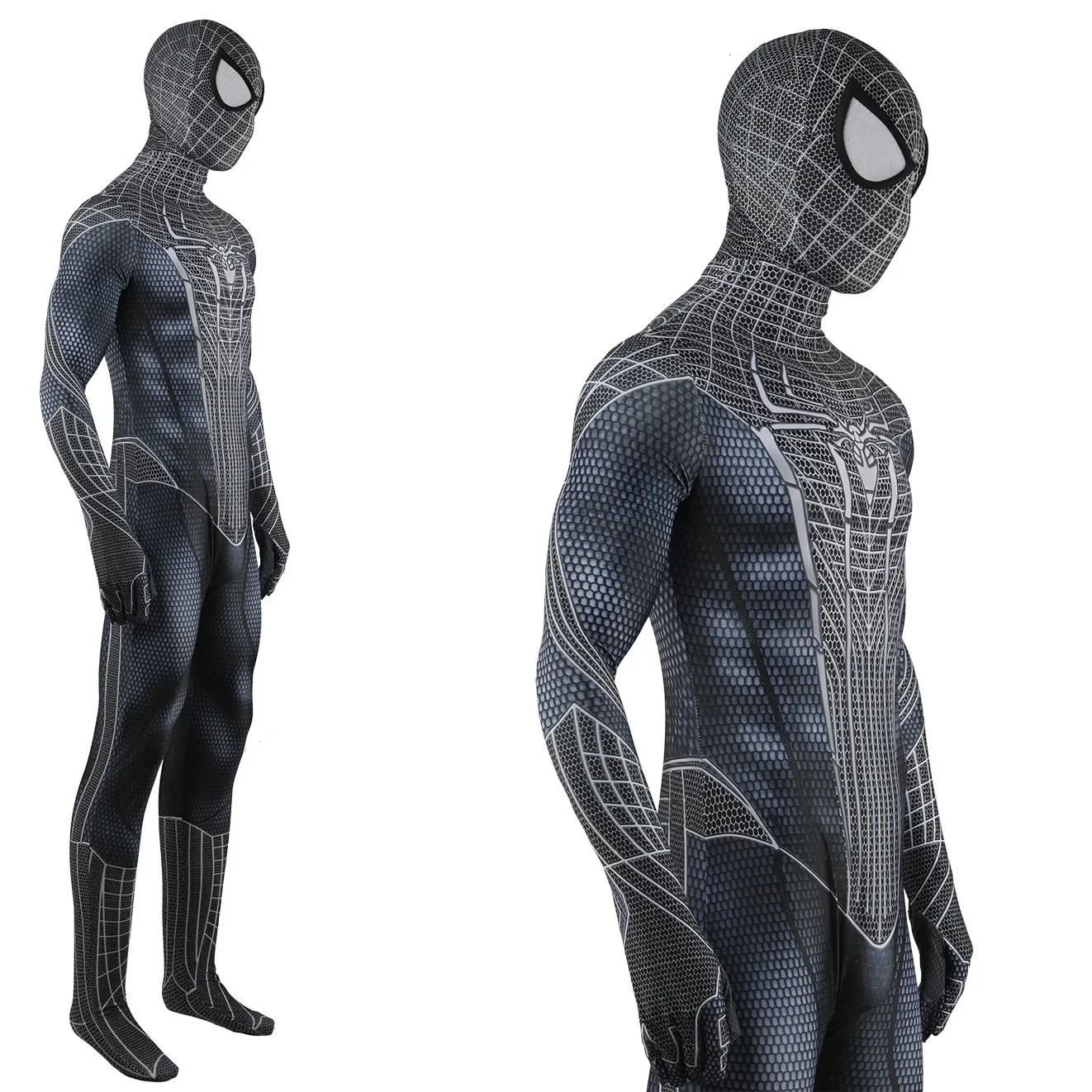 الكبار الرجل العنكبوت تأثيري فانتيسي زي مزيج سوبر هيرو مايلز موراليس فيلم تأثيري هالوين كرنفال cadeau مشط #5