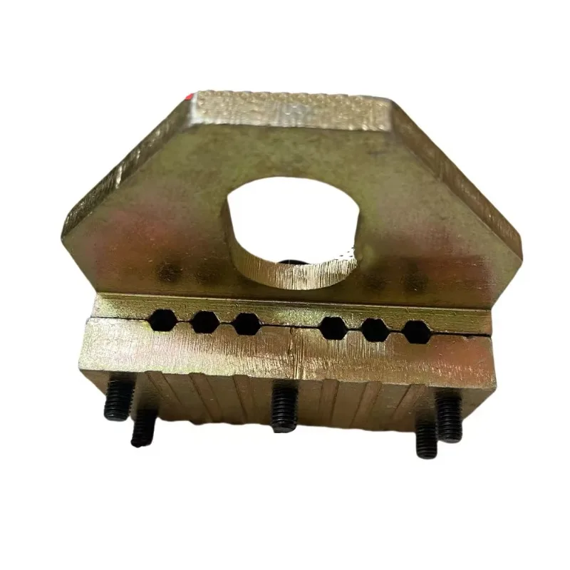 Elevator wire rope clamps: 6-slot, 8-slot, and 10-slot anti- clips protect the wire ropes, reducing damage and improving safety