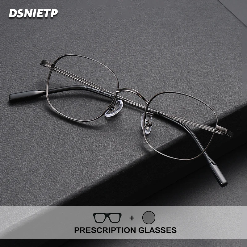 

Vintage Titanium Reading Glasses Men Fashion Anti Blue Light Prescription Glasses Women Myopia Photochromic Multifocal Eyewear