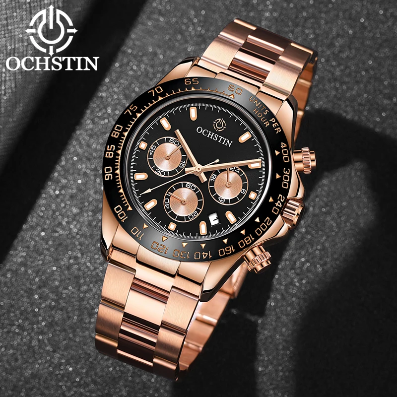 Ochstin's New Product 2024 Fashionable and Gorgeous Legendary Series Multi functional Quartz Movement Men's Quartz Watch