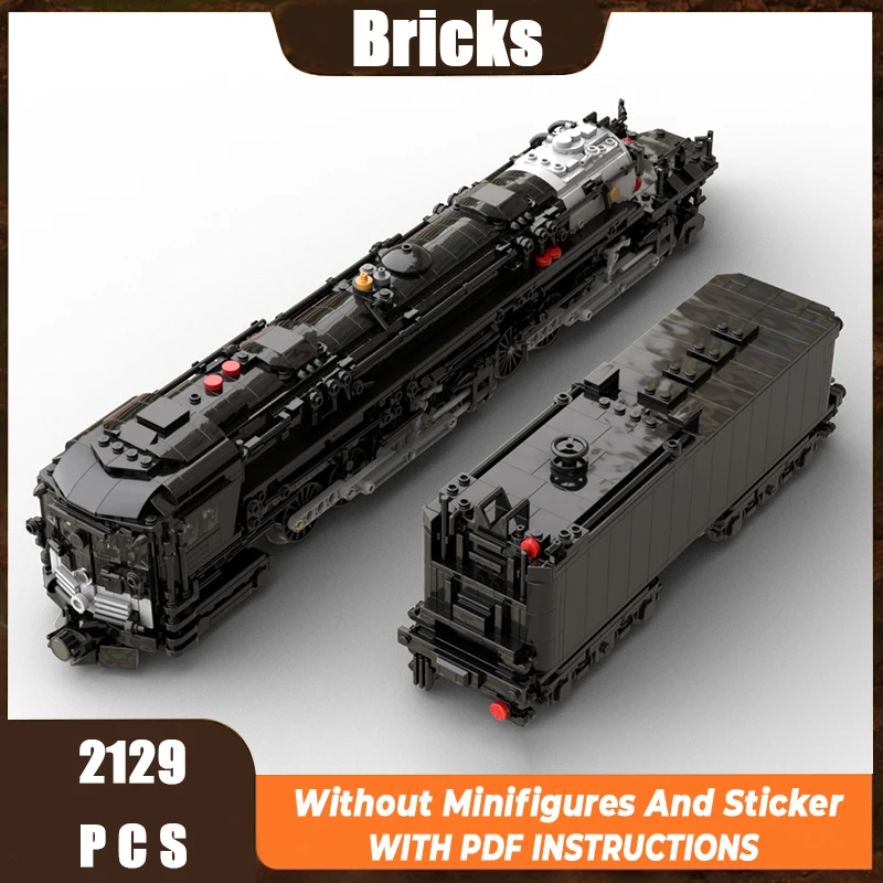 

Изысканный новый строительный блок MOC, модель поезда, Юго Pacific AC-12, модульная детская игрушка, подарок, набор для сборки «сделай сам»