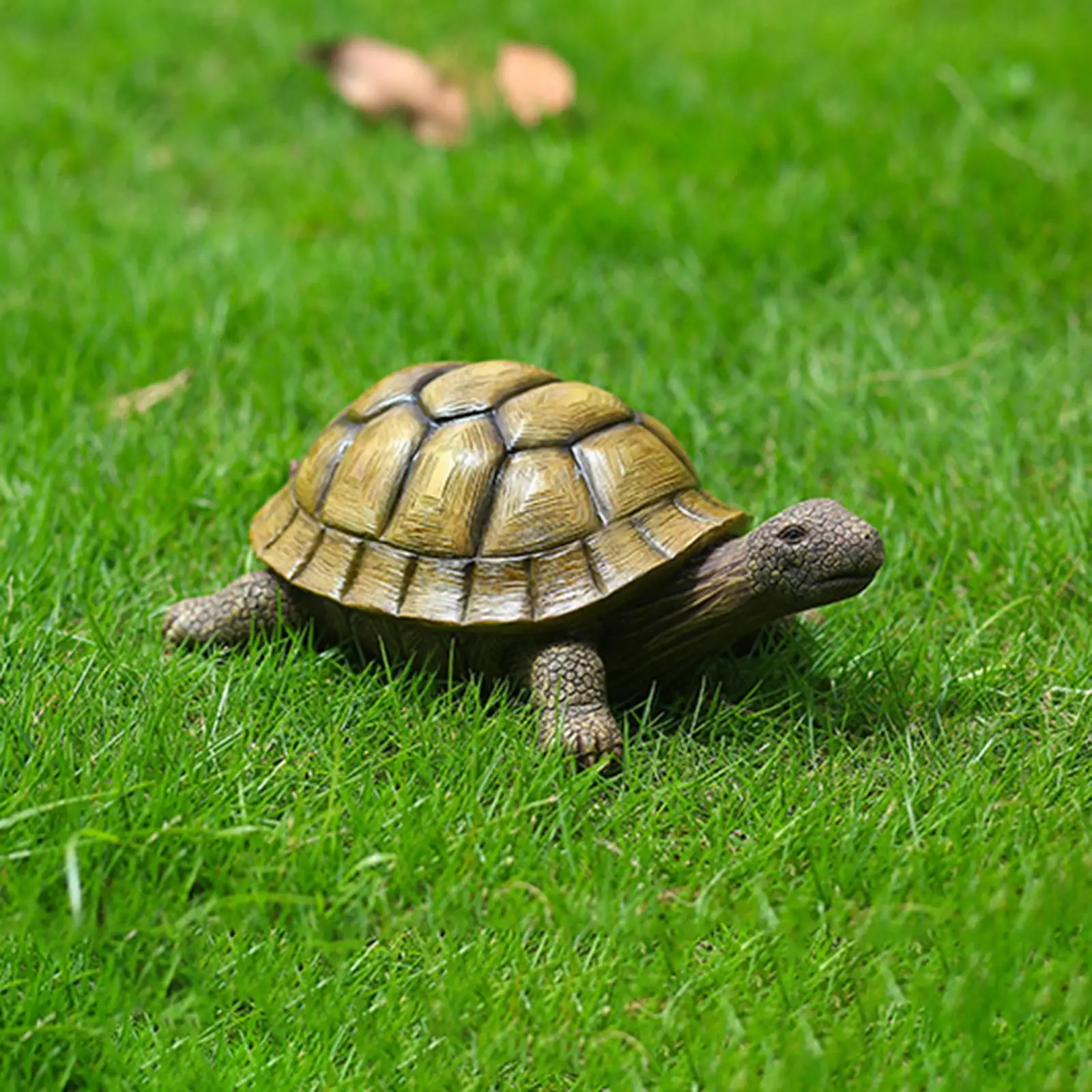 Resin Tortoise Statue Outdoor Decorative Statue for Backyard Outdoor Home