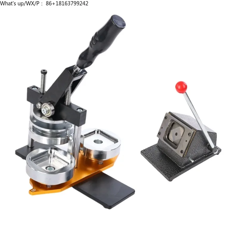 

Good Selling Square Fridge Magnet Making Machine Magnet Photo Maker Machine Square Button Maker Badge Making Machine