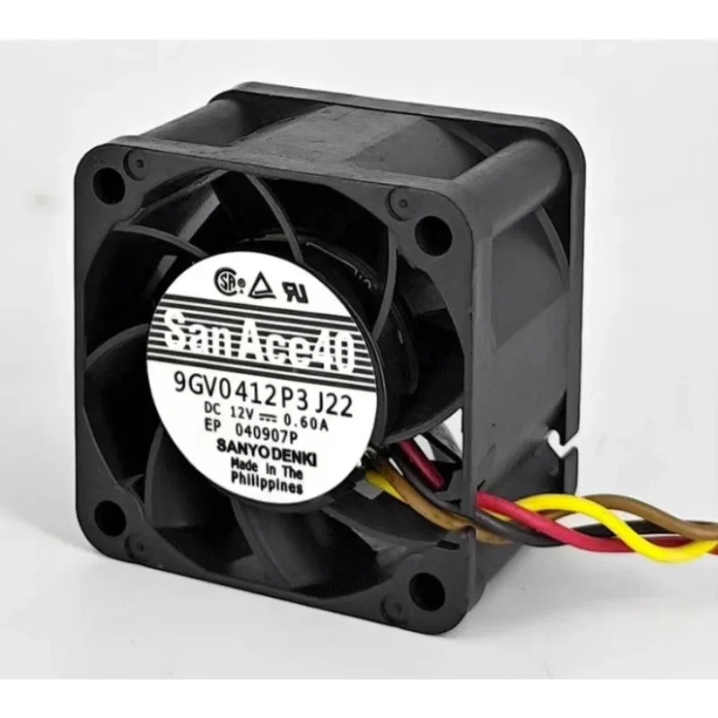 

Новый охлаждающий вентилятор для Sanyo 9GV0412P3J22 4 см 4028 12 В 0,60 А 4-проводной ШИМ-вентилятор с высоким объемом воздуха 40x40x28 мм