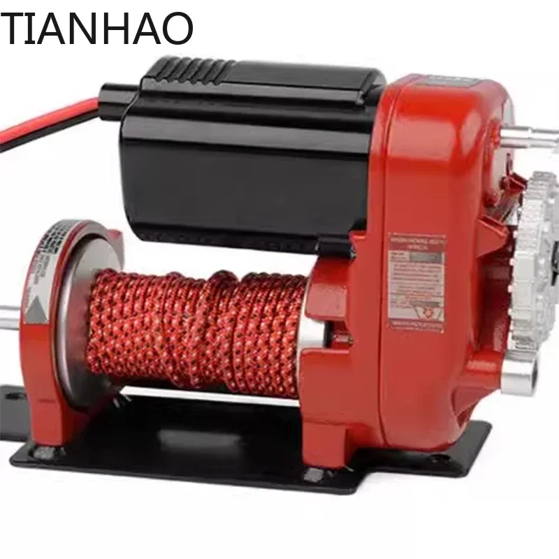 Metal Simulation Winch 75th Anniversary Edition Z - E0027 Model Car Modification Simulated Electric Winch
