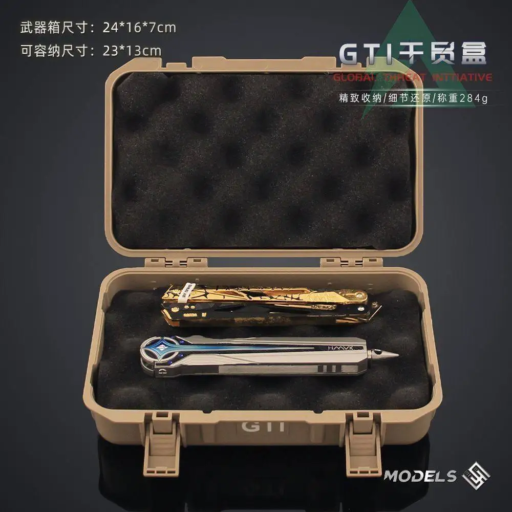 

Тактический кейс для фигурок, коллекционный органайзер в военном стиле, пустой бокс для хранения игровых аксессуаров