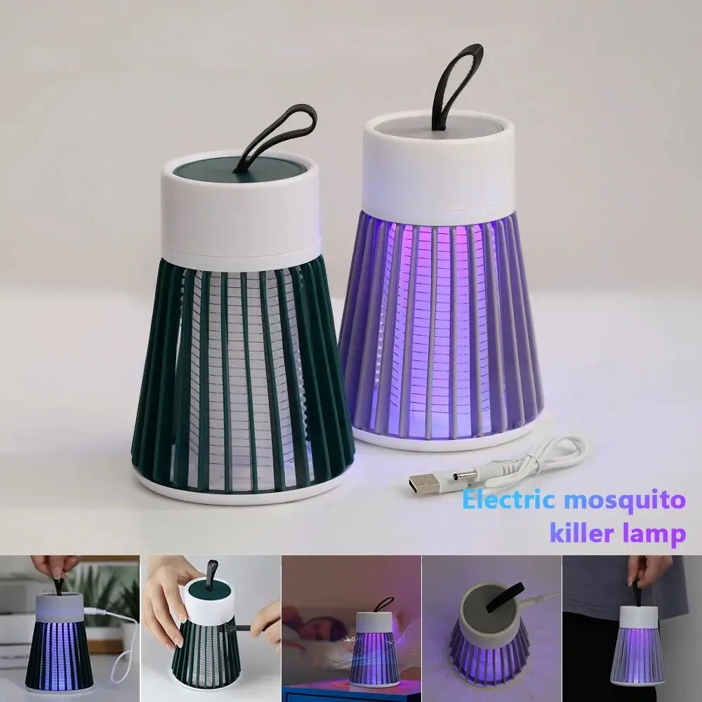 Electric Shock Mosquito Killer  Lamp USB Charging Two-In-One Portable Mosquitoes Household portable outdoor electric shock