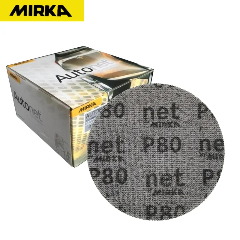 

Finnish Mirka Grid Sandpaper 5 Inches 125mm Round Sandpaper Abrasive Car Putty Grinding Sandpaper