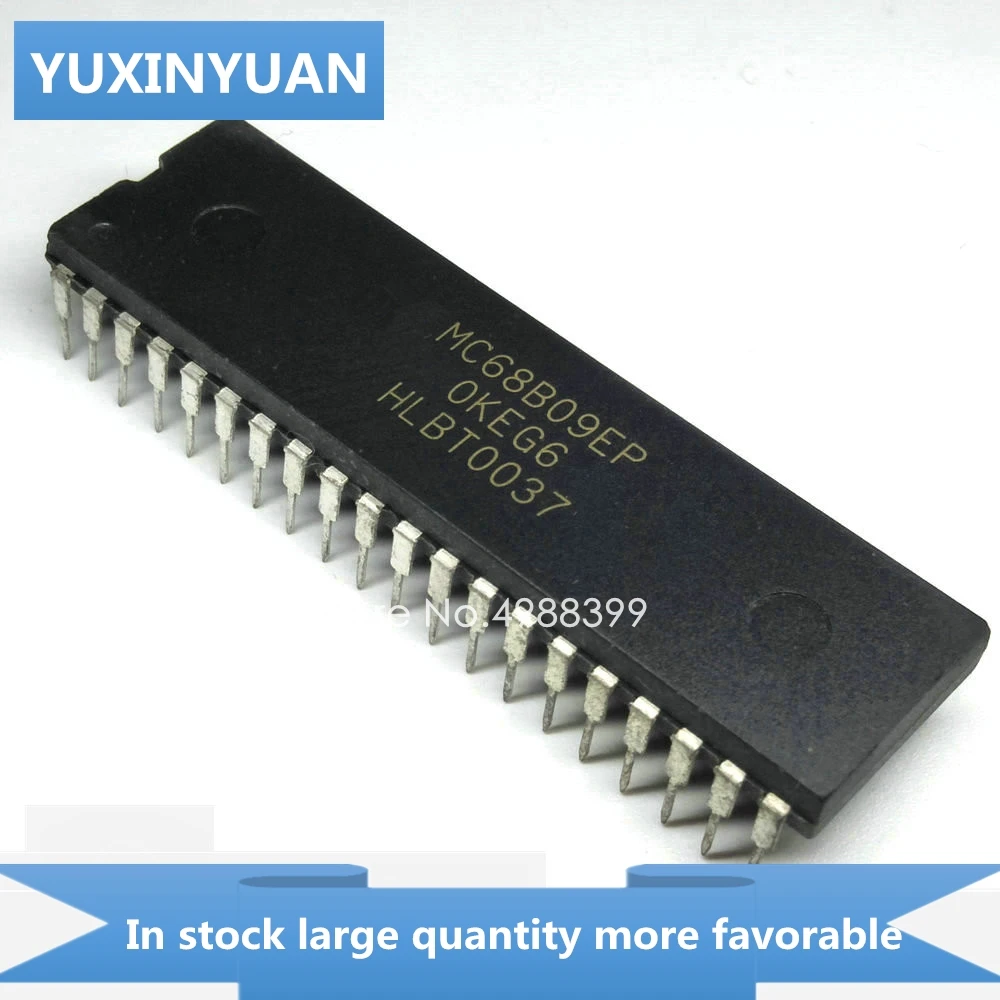 10PCS  MC68B09EP MC68B09E MC68B09  MC 68B09EP  68B09 DIP40  YUXINYUAN IC IN STOCK