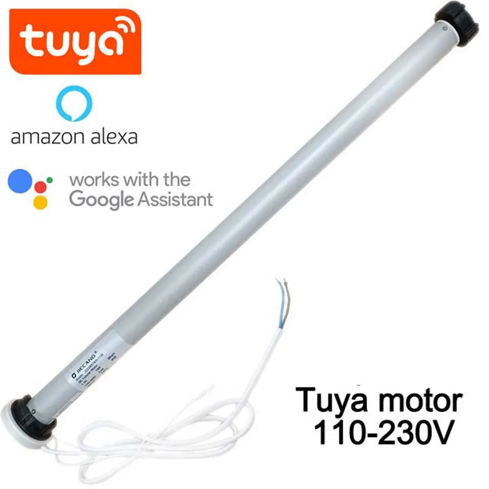 WIFI Blind Motor Tubular Motor for Roller Blinds Tuya Blind Motor Electric Roller Motor Alexa Google Blind Motor JCD25STEW-1125