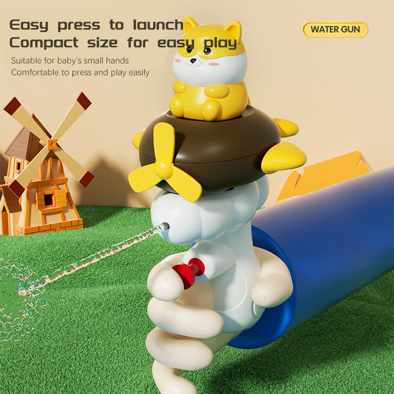 Mini juguetes de pistola de agua para baño de bebé, juguetes de diversión para playa al aire libre, fiesta para niños, juguetes de batalla de paleta de interacción divertida