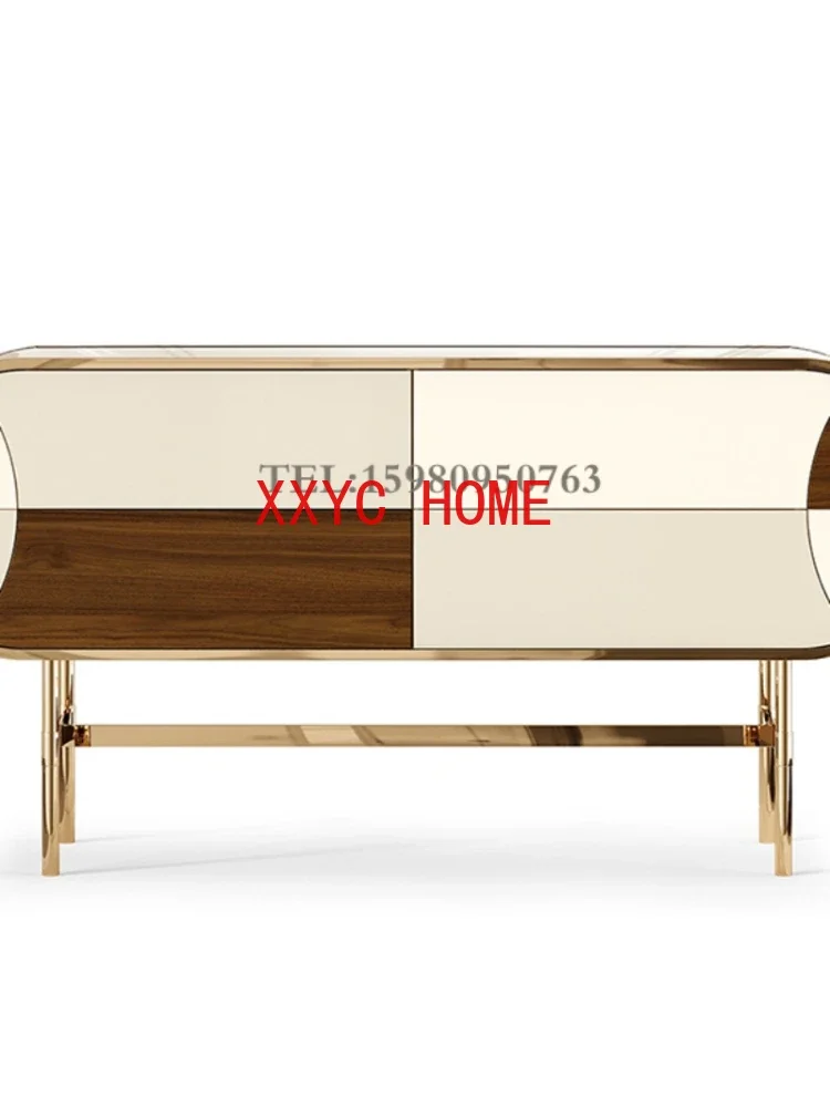

Light LuxuryLocker Designer Sample Living Room Entrance Curio Cabinet