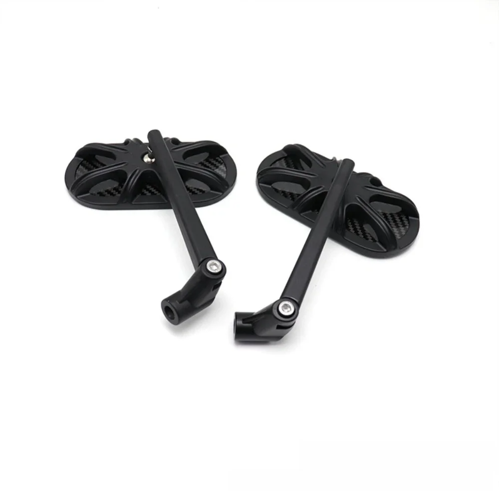 

WB2 Universal Motorcycle Rearview Mirror 360 Rotation Adjustable Rear View Mirrors Cafe Racer Scooter Motocross