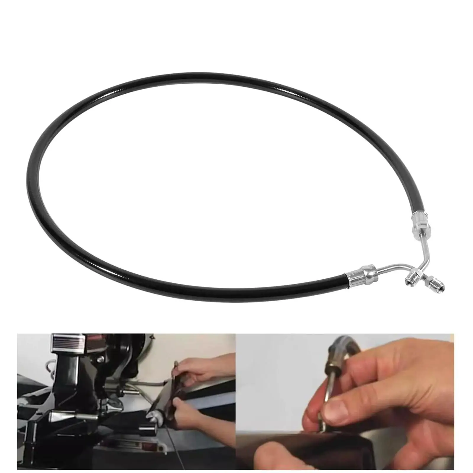 

Power Trim Hose Repair Parts Premium Boating Accessories Easy to Install High Performance 32-861128 48inch for Bravo Drives