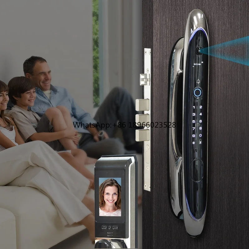 Orbita facial recognition automatic unlock home smart door lock fingerprint door lock smart home system