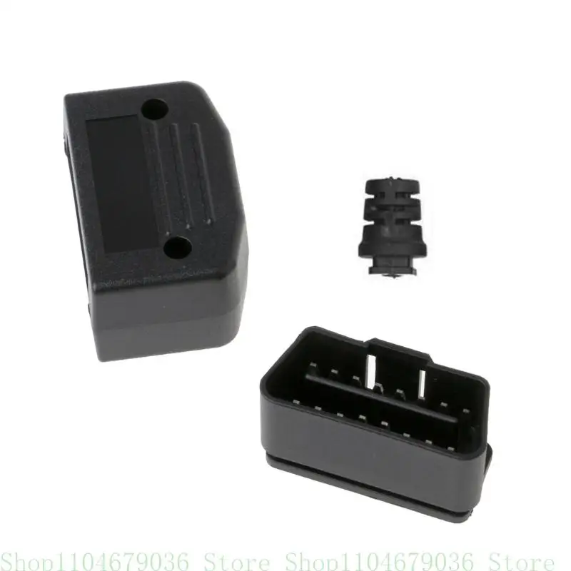 Universal OBD-II OBD2 Truck 16 Pin Automotive Repair Tool Male Extension Cable Diagnostic Extender Cord Adapter Scanner