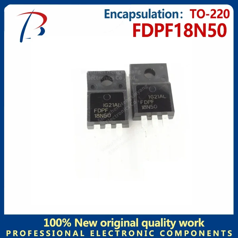 10PCS FDPF18N50 18N50 TO220F N Channel MOSFET