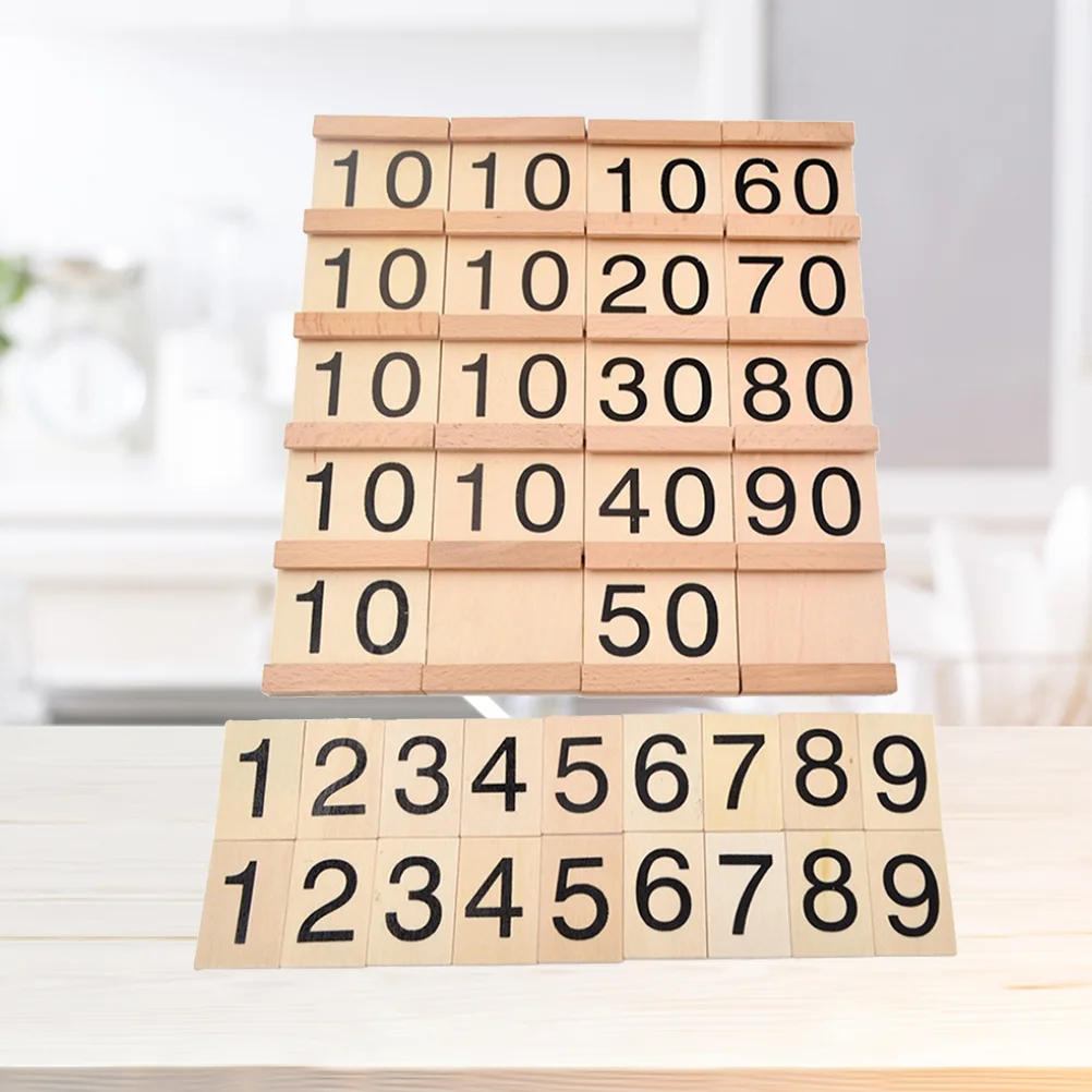 

Math Toys Color Beads Bar Mathematics Teaching Aids for Kids Educational Wooden Children's