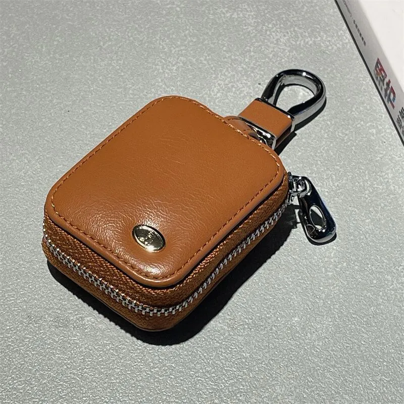 

NEW Japanese Youth Mini Coin Zipper Pouch with Keychain Bluetooth Earphone Protective Case Keys Coins Storage Bags