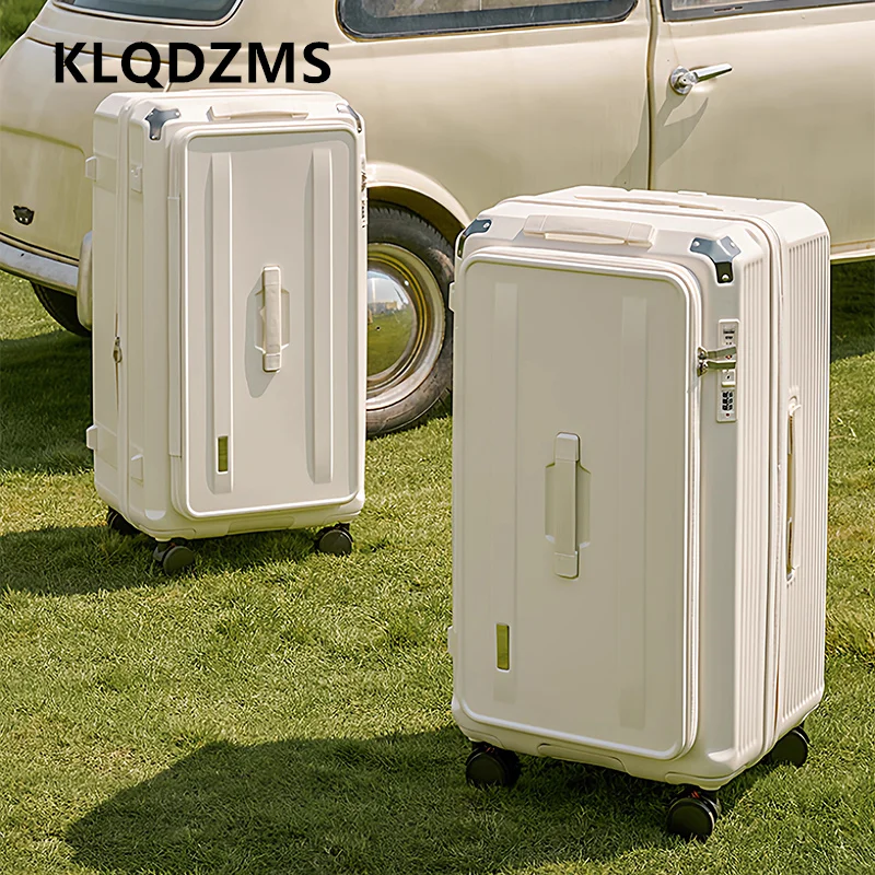 KLQDZMS Suitcase Multifunctional PC Boarding Box Large Capacity Trolley Case 20