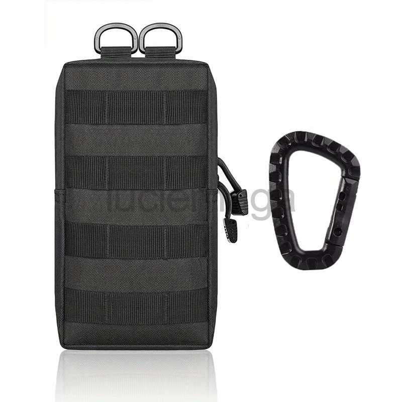 

LUC 1000D Nylon Tactical Molle Pouch with buckle Outdoor EDC Pouch Bag Huning Tools Organizer Phone Storage Waist Fanny Pack