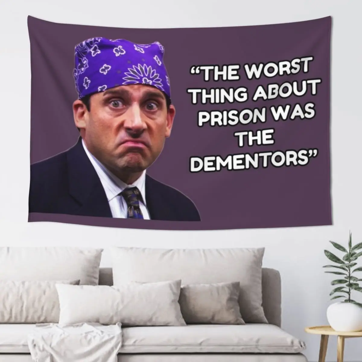 Prison Mike - Dementors T-Shirt Tapestry Aesthetic Room Decors Decoration For Rooms Room Decor Aesthetic Tapestry