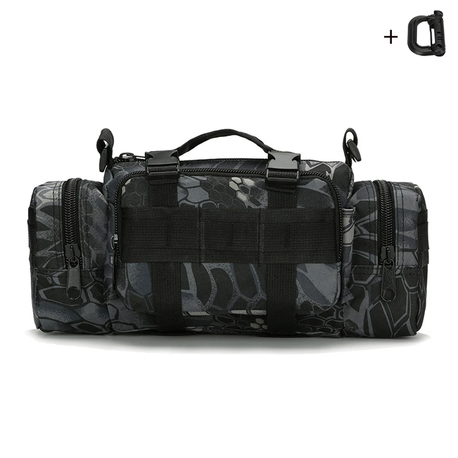 Multifunktionale Outdoor-Sport-Hüfttasche, Tasche für Fotoausrüstung, tragbar und verschleißfest zum Wandern und Radfahren – Detail 9
