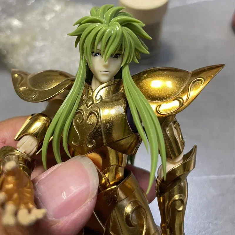 Saint Seiya Myth Cloth EX Head Carving/3 Faces+Hair Aquarius Degel Gold The Lost Canvas/LC Knights of The Zodiac Figure Pre-sale