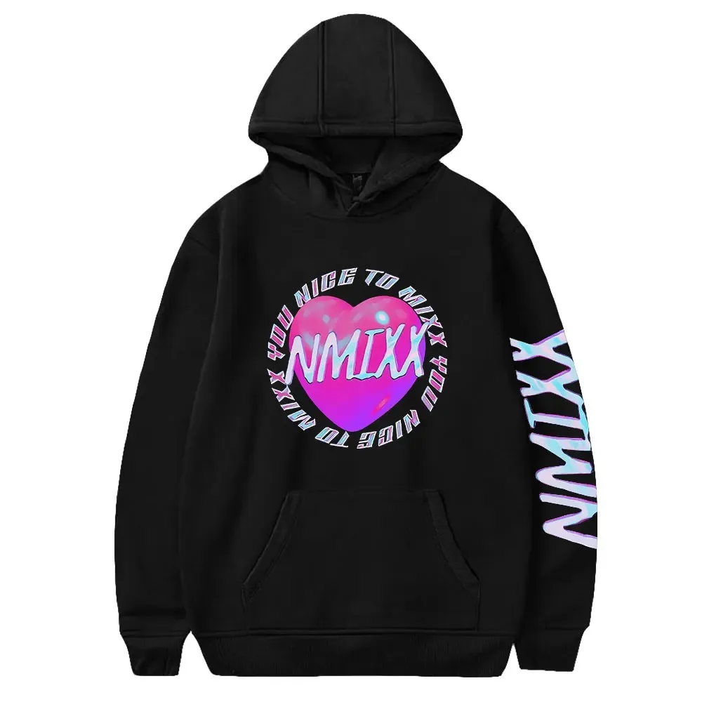 NMIXX Merch Hoodies 2023 Showcase Tour Nice To Mixx You Kpop Unisex Fashion Unisex Streetwear Sweatshirts