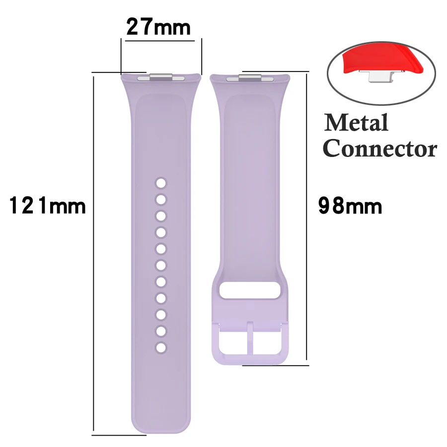 Cinturino in silicone morbido per Redmi Watch 4 5 SmartWatch Sport cinturino sostituibile cinturino Correa per Xiaomi Mi Band 8 9 Pro Band