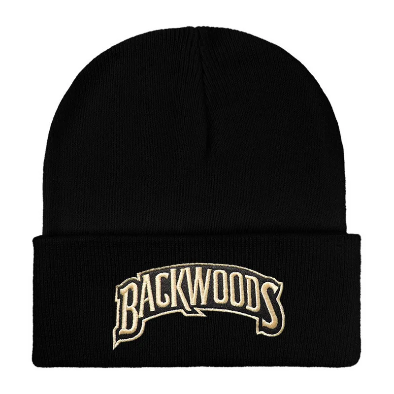 2023 New Fashion Autumn-winter Men\'s And Women\'s Alphabet Embroidered BACKWOODS Thermal Hats Hip Hop Pullover Woolen Street Hats