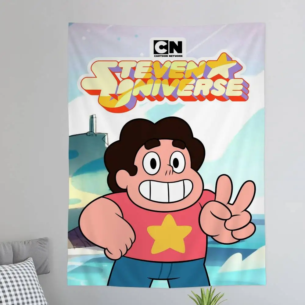 Animation S-Steven U-Universe Cartoon Tapestry Wall Hanging Decoration Household Home Decor