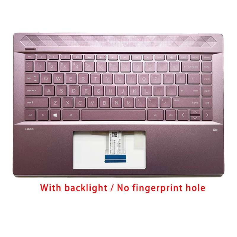 Nouveau pour HP Pavilion occupation CE TPN-Q207; Remplacement Ordinateur Portable Accessoires US Clavier Avec Rétro-Éclairage/Pas d'empreintes digitales trou