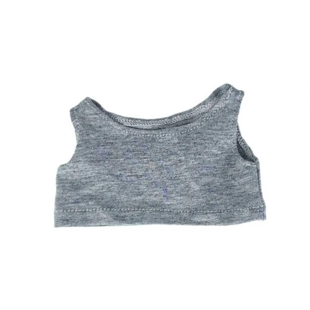 

Vest Doll Clothes for 10/15/20cm Idol Doll Tank Top Casual Idol Doll Plush Clothing Accessories Cute Solid Color