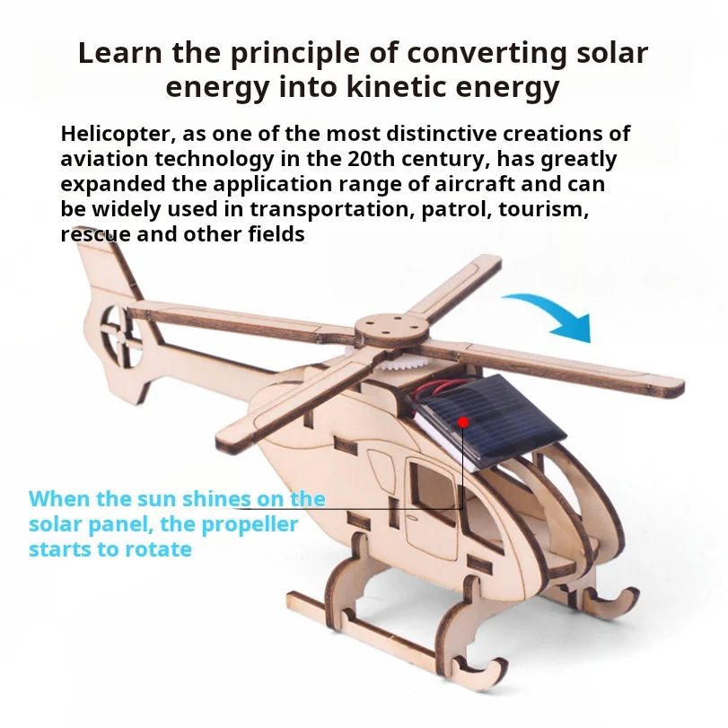 DIY Airplane Solar-powered helicopter - A Small Science And Technology Project A Scientific Experiment At The Forefront Of Scien