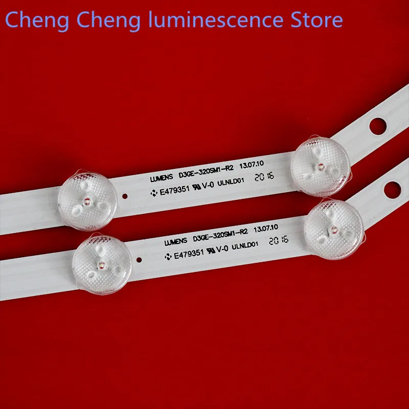 FOR Samsung 32inch UE32H5373AS CY-DF320BGLV1 D3GE-320M1-R2  12LED  3V   58.6CM  100%NEW  LED backlight strip