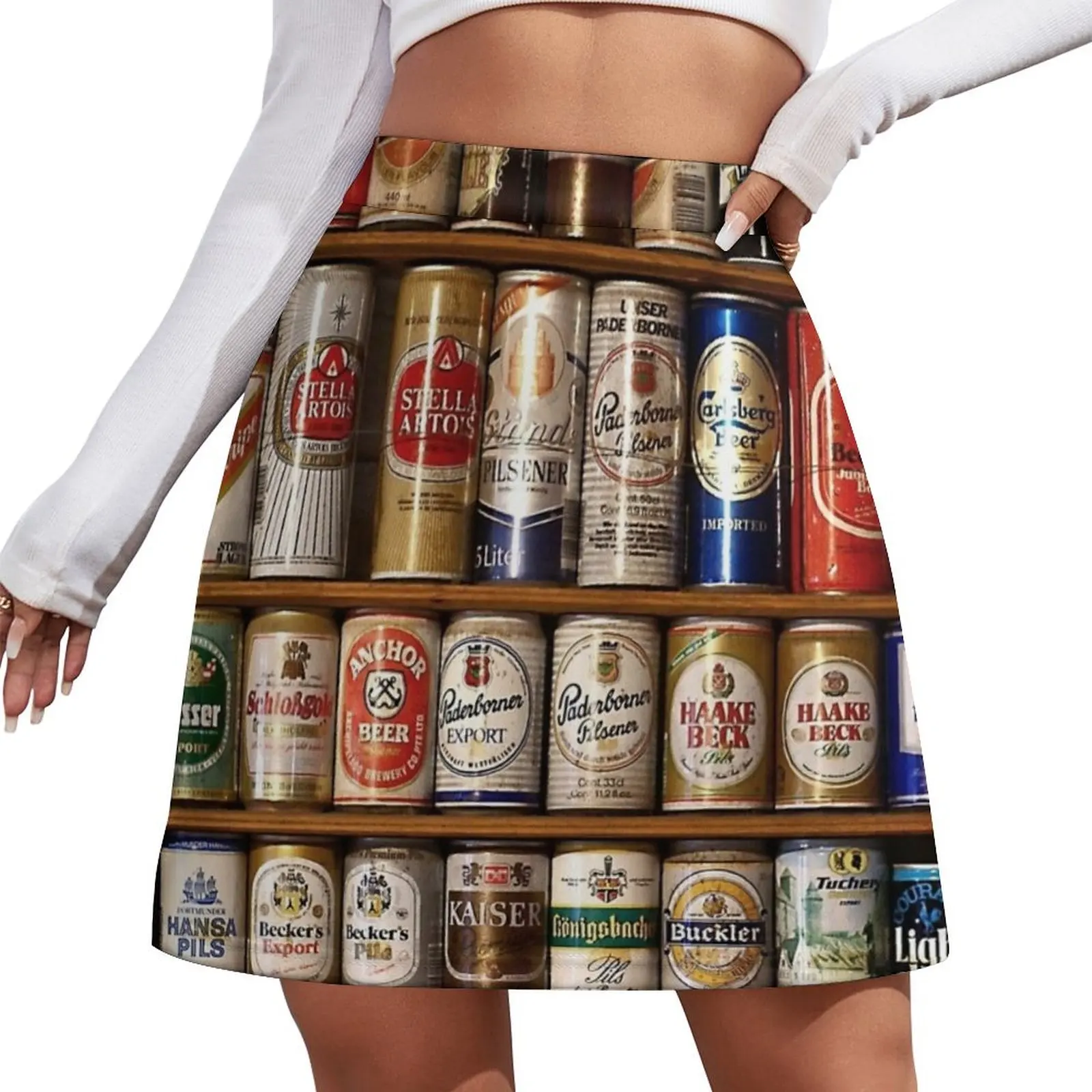 

Beer Mini Skirt clothes Short skirt woman Women's skirt Korean skirts