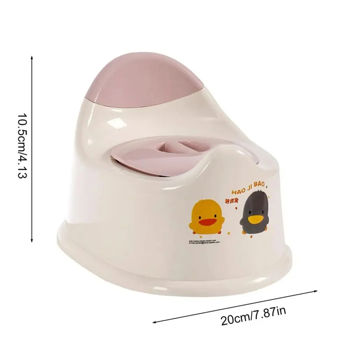 Toddler Potty Baby Toilet Trainer Portable Training Toilet for Travel Safe Oval Bottom Design Non Slip Potty Kids Toilet