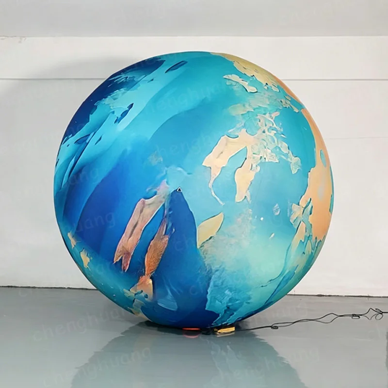 

Inflatable planetoid, equipped with a blower, for outdoor shopping malls/ squares/ grasslands/space activities display