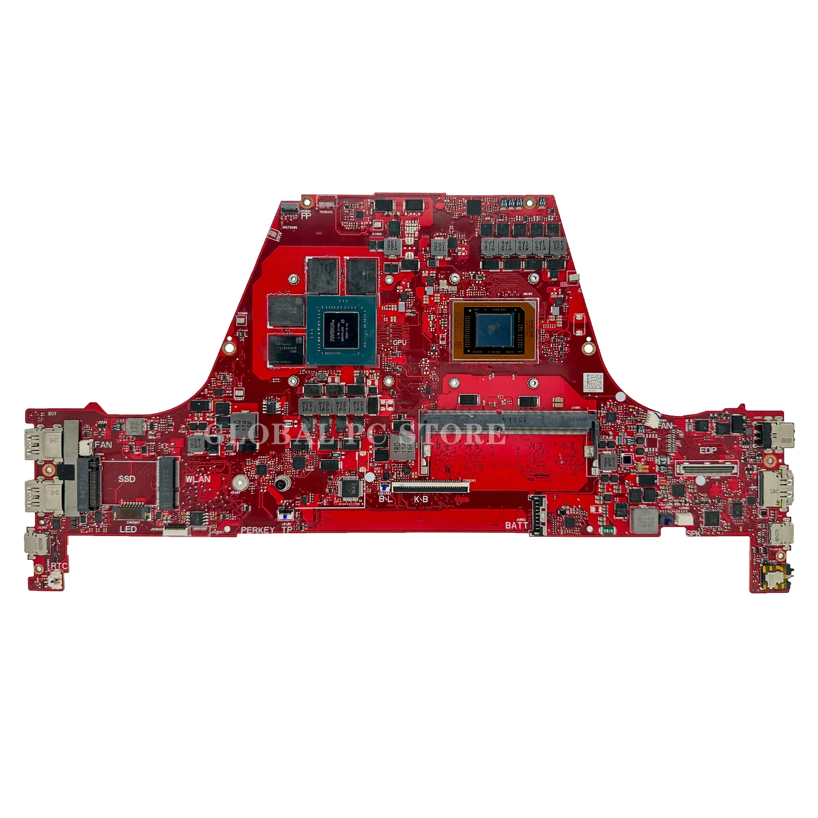 GA401QE Mainboard For ASUS ROG Zephyrus G14 GA401 GA401QC GA401Q Laptop Motherboard R7-5800H R9-5900H RTX3050Ti RTX3050 RAM-8GB