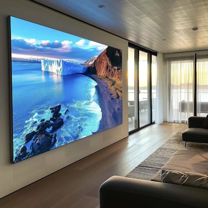 High-Performance P0.9 MiniLED 4K HDR10+ DCI-P3 95% Video Wall Panel 16:9  1000cd/sqm 5-year Warranty IP65 Advertising