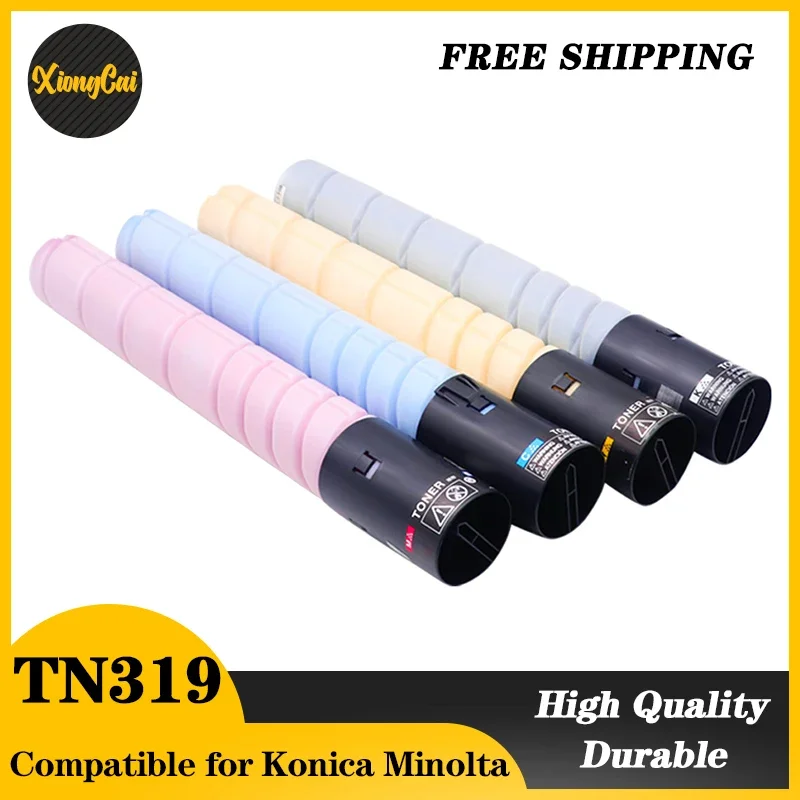 Nieuwe 4 Kleur TN319 TN216 Tn 319 216 Printer Poeder Kleur Toner Cartridge Voor Konica Minolta Bizhub C360 C220 C280 c7722 C7728