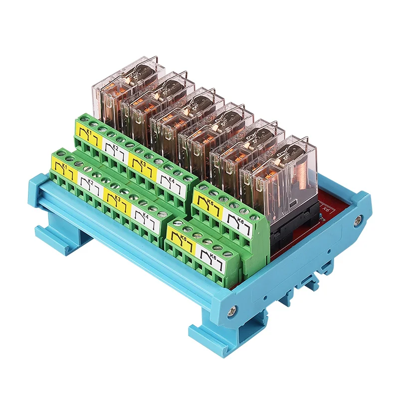

2/4/6/8Channel 2NO 2NC Relay Module DC 12V/24V 5A With G2R-2 Compatible with NPN/PNP for Street Lamps Automation