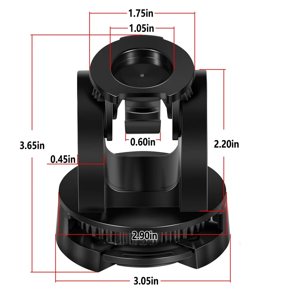 ANX 010-12439-10 Kipp-/Schwenkhalterung für The Striker Plus 4/4Cv, wasserdichte Boots-Außenzubehörhalterung für Garmin Service – Detail 9