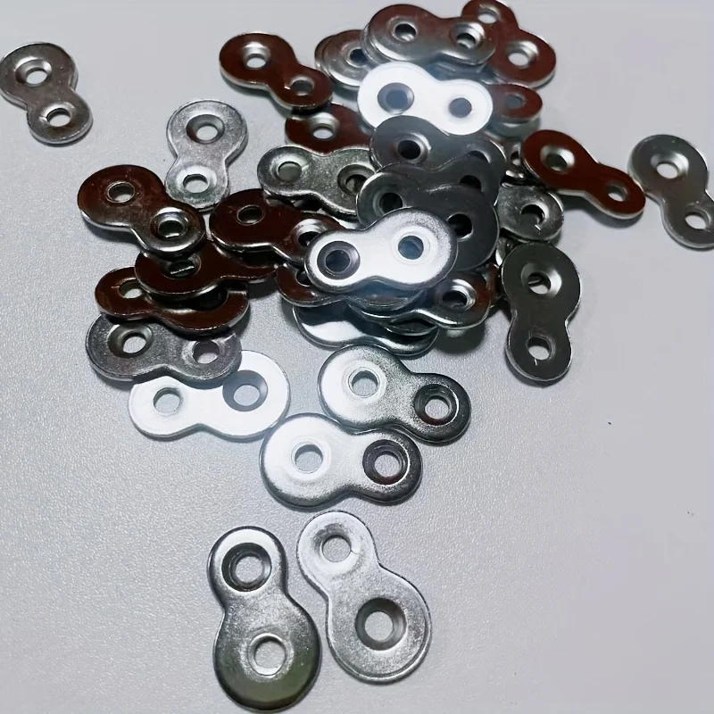 40PCS  8-Shaped Heavy-Duty Desktop Quick Connectors - 80 Screws Included, Secure Installation, Stylish & Durable