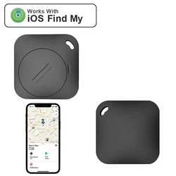 New Anti Loss GPS Tracker MINI Black Square Locator For Mobile Anti-theft Use In Conjunction With iOS System Find My APP