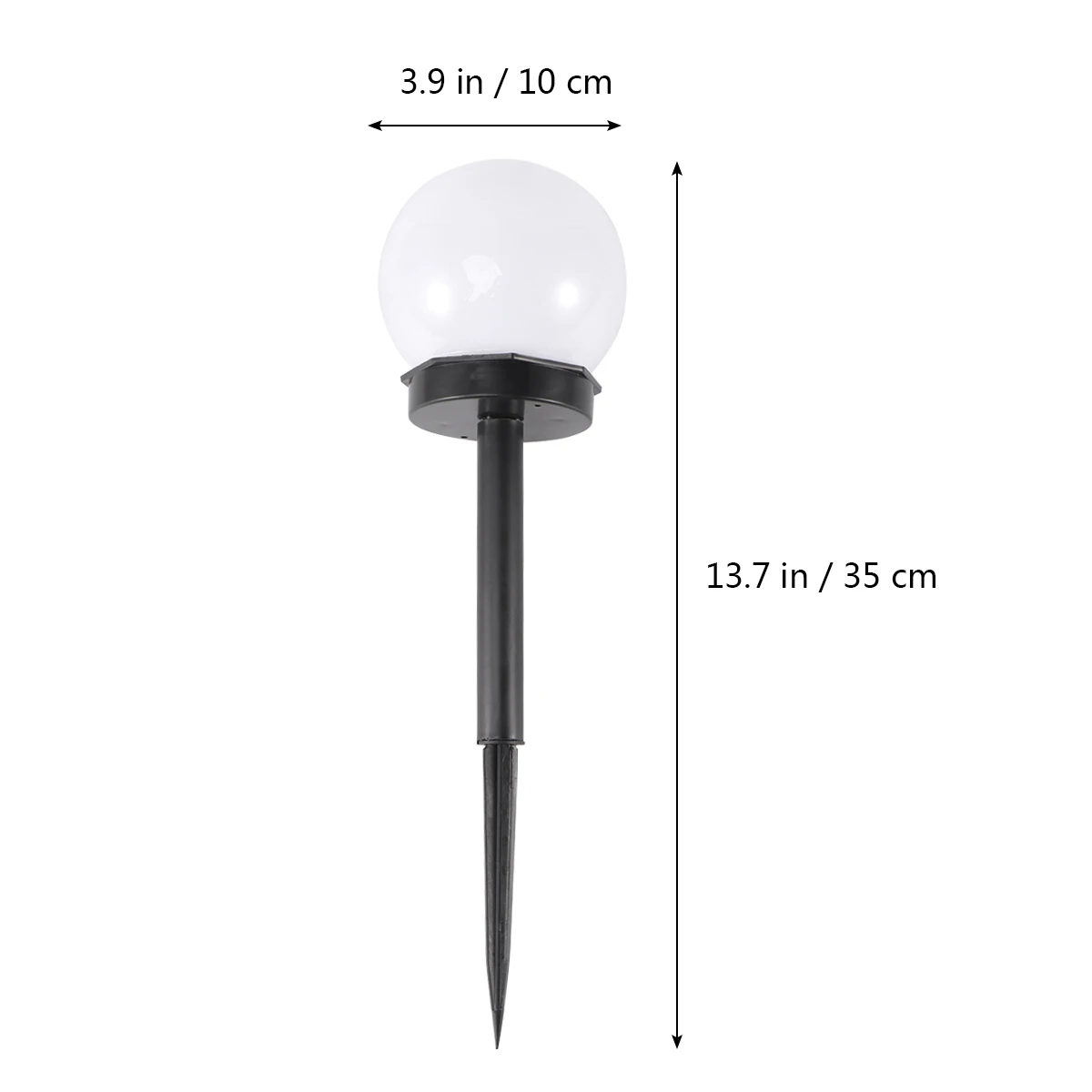 

4 pcs Solar Powered Garden Light Waterproof Plastic Material Outdoor Use Lawn Lamp L scape Lighting Pathway Decoration