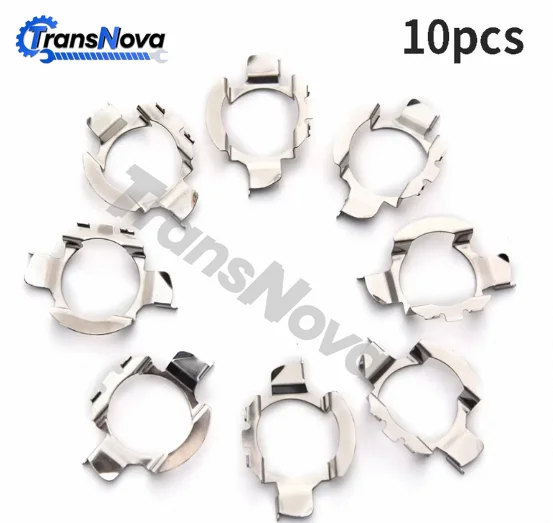 10 Stück H7 Adapter Scheinwerferfassung Auto-Lampenhalter Sockel LED-Glühbirnenhalter Lampensockel für Volkswagen New Jetta