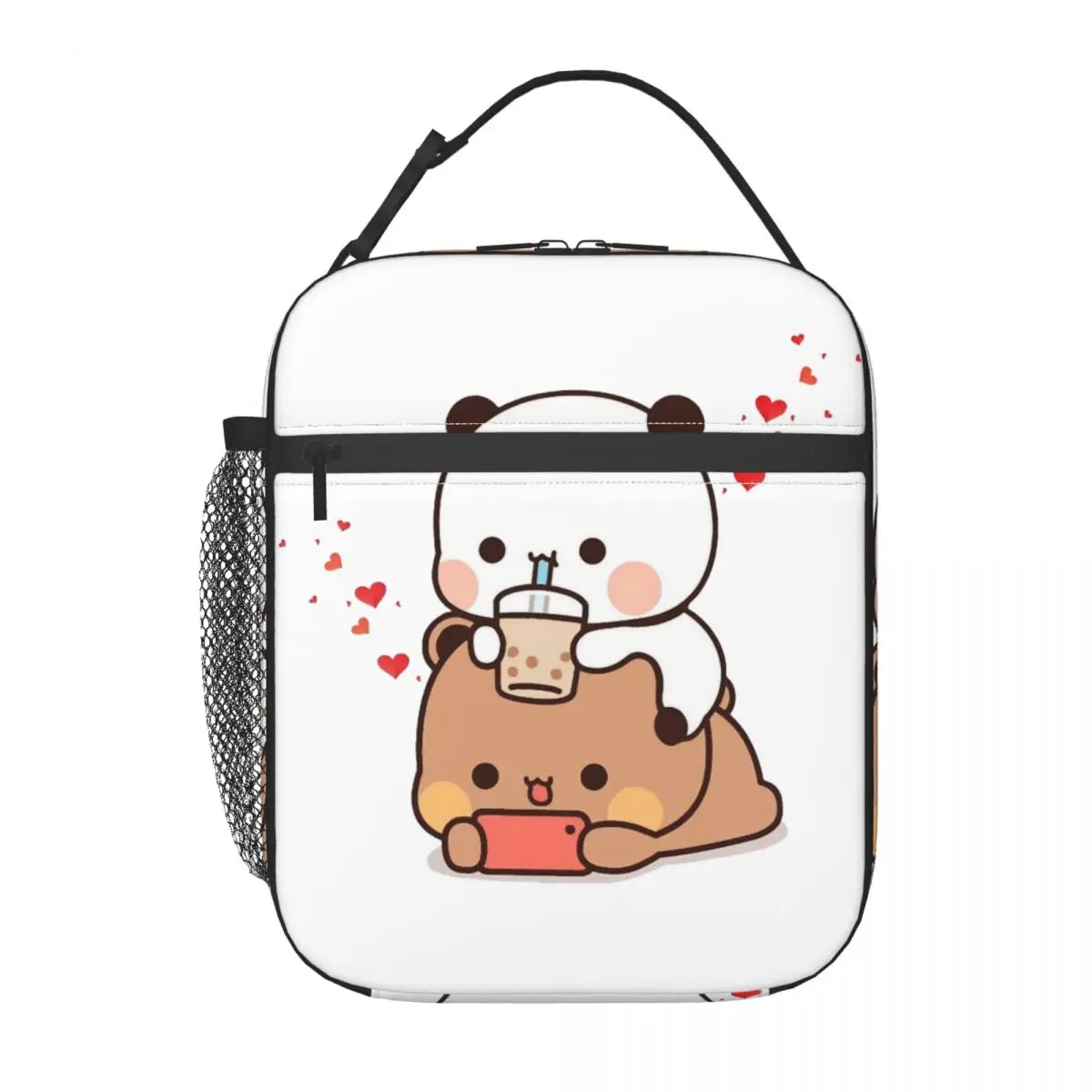 Insulated Lunch Boxes Bubu Dudu Chilling Accessories Cartoon Panda Bears Storage Food Box Thermal Cooler Lunch Box For School